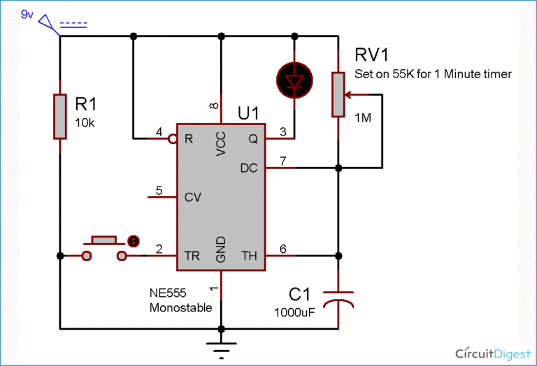 Ne555 Timer Circuit Diagram Headcontrolsystem