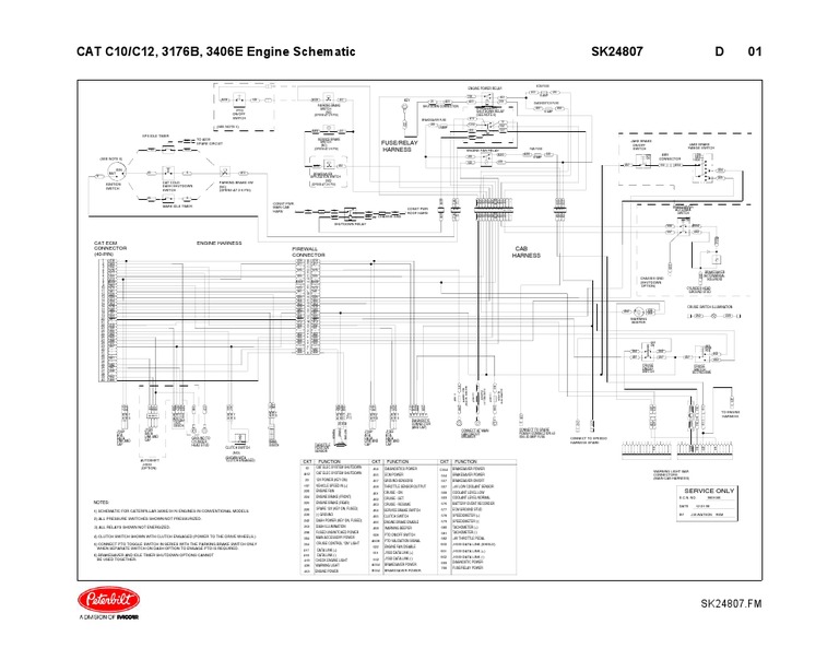 Cat 3406E Ecm Wiring Diagram 55