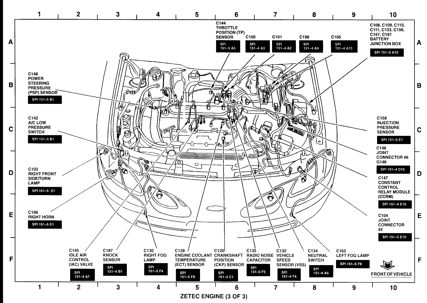 2002 Ford Focus Engine Diagram 73