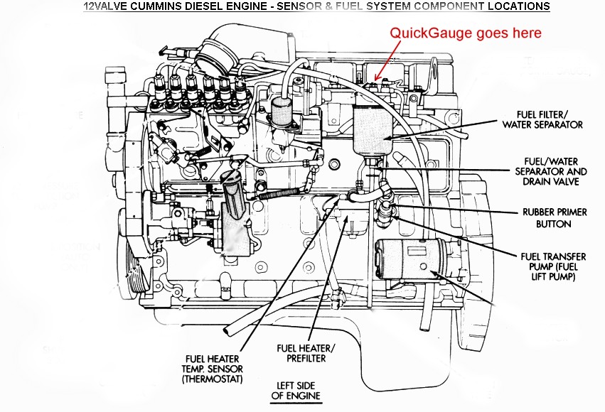 12V Cummins Fuel System Diagram 37