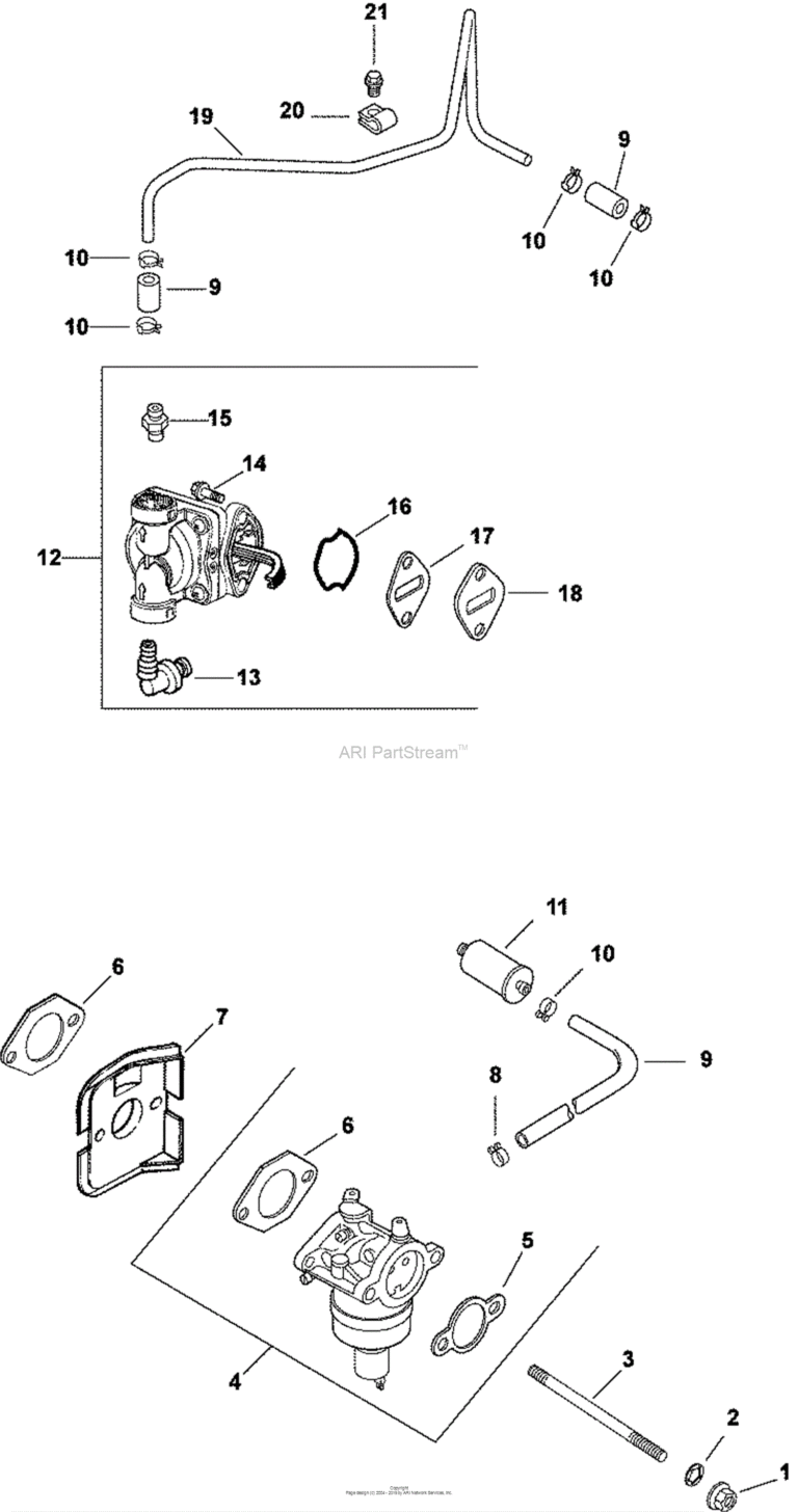 Kohler Carburetor 14053 Diagram Headcontrolsystem 9922