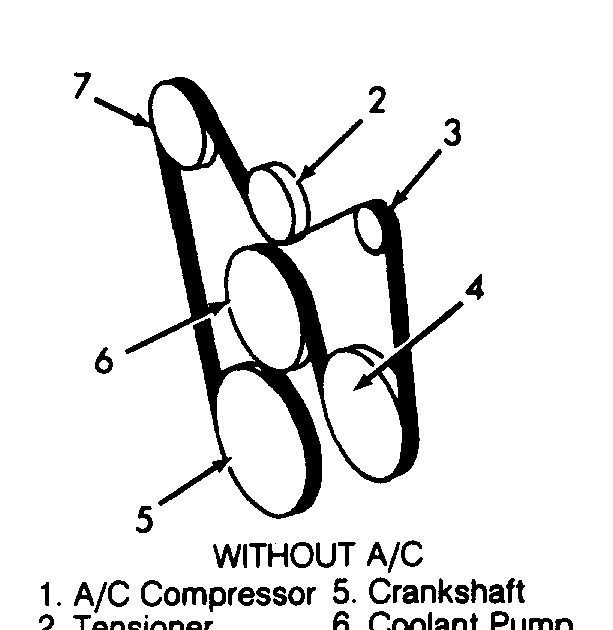 Chevrolet Utility Fan Belt Diagram 10