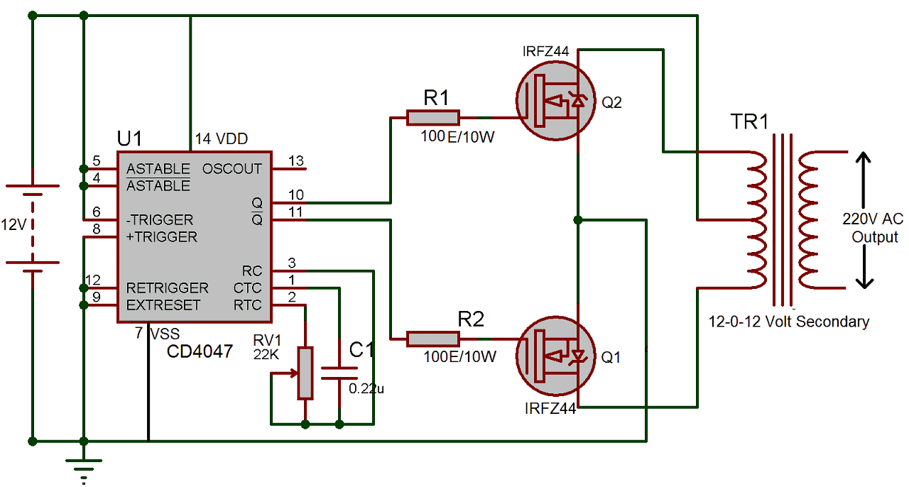 Inverter Ac Pcb Circuit Diagram 1
