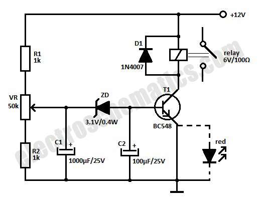 Relay Circuit Diagram 12V 55