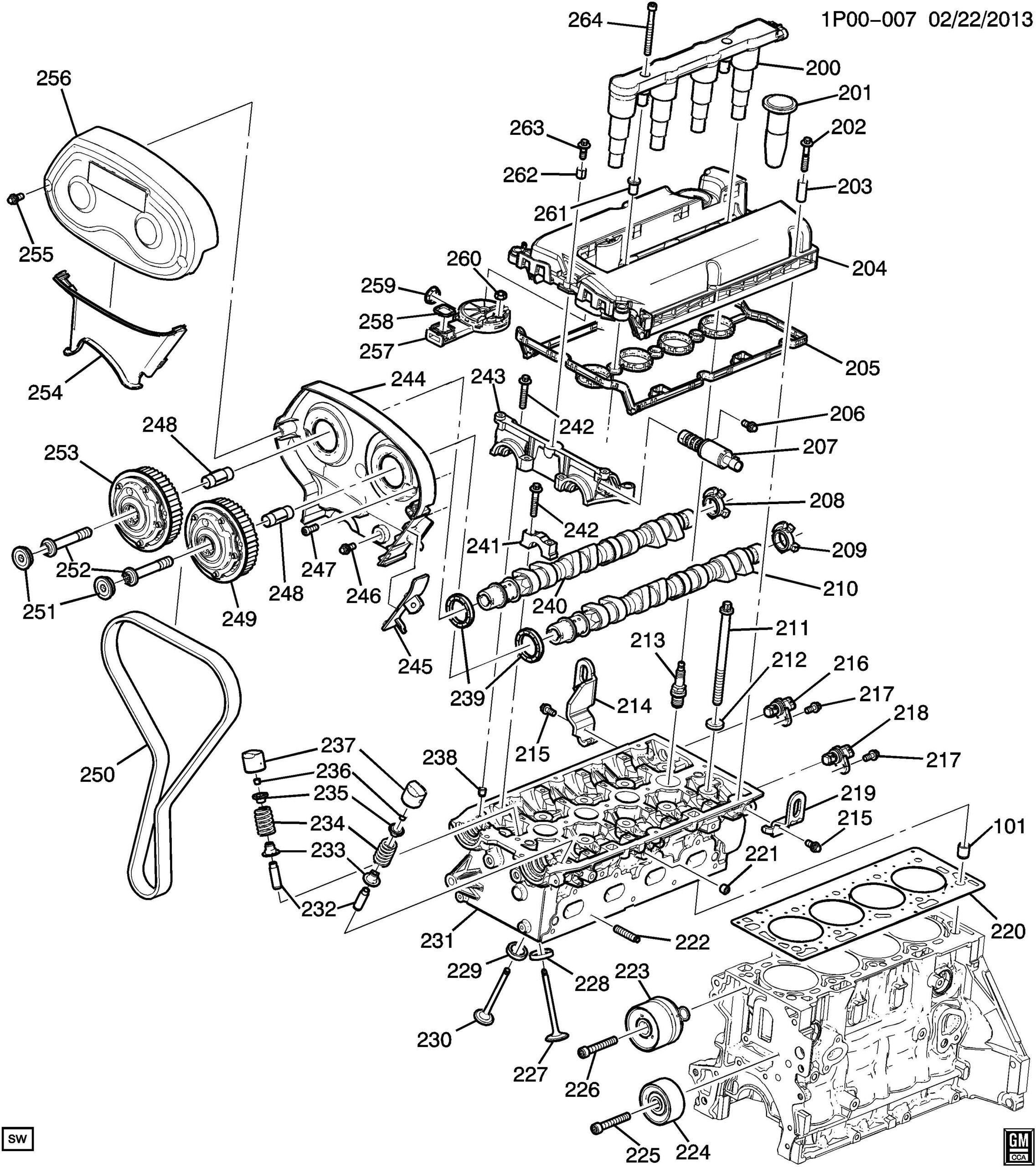2014 Chevy Cruze Lt Engine Diagram 1
