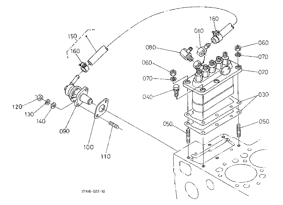 Kubota D1105 Injection Pump Diagram 1