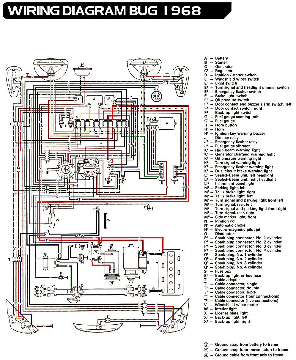 Vw Bug Engine Wiring Diagram 1
