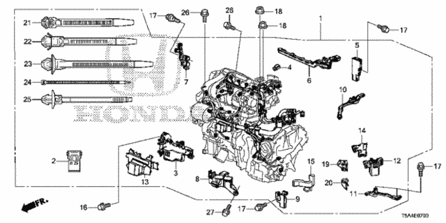 Honda Fit Engine Diagram 1