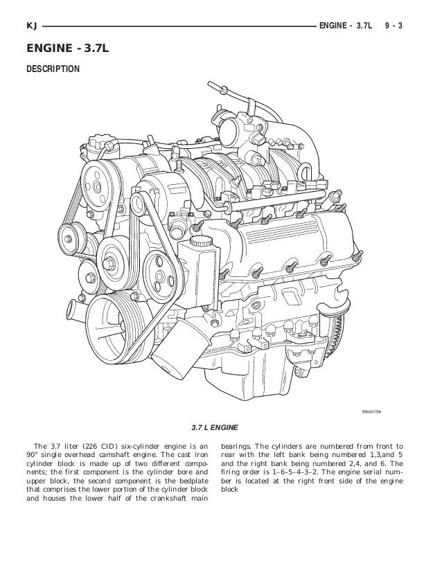 2007 Jeep Liberty Engine Diagram 1