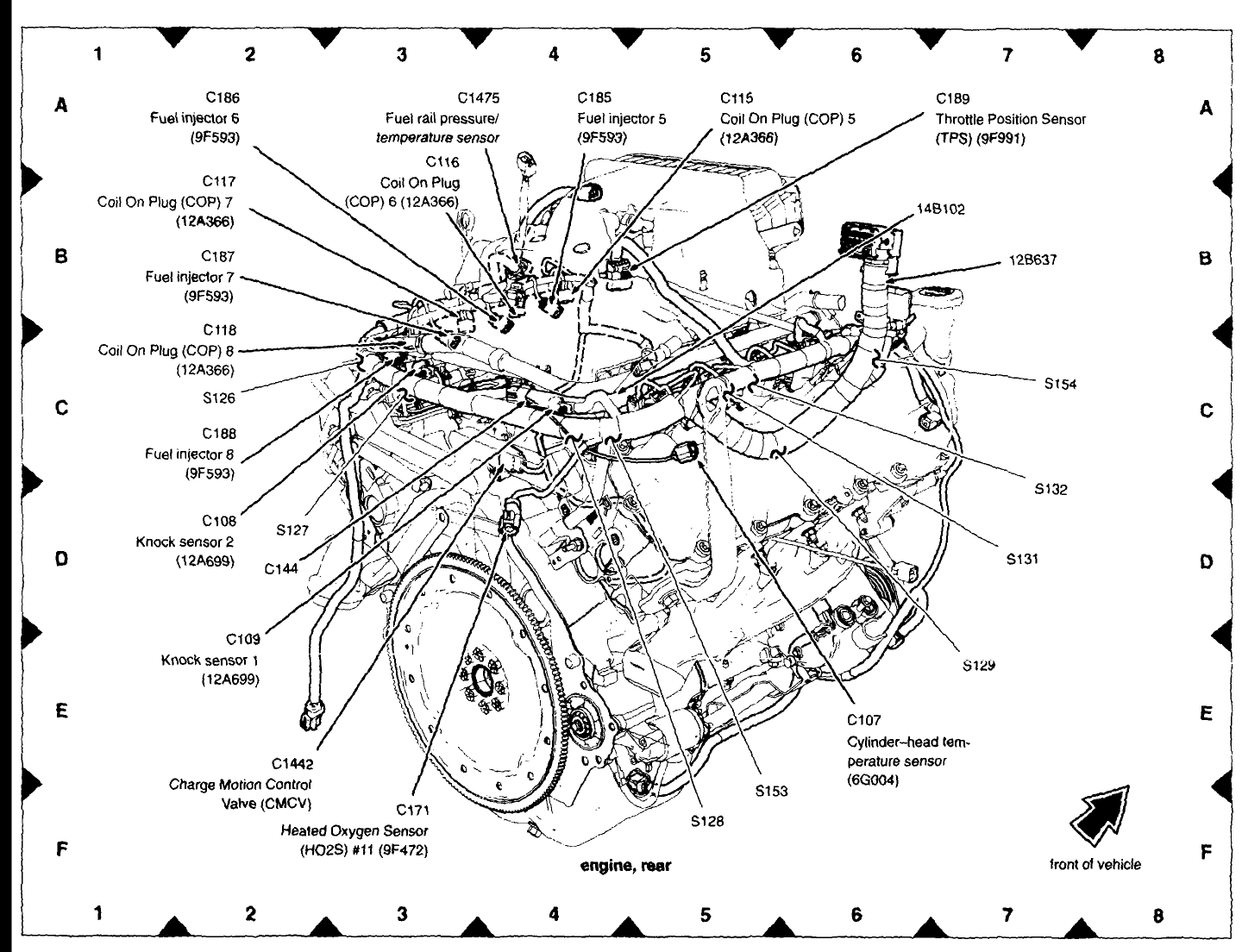 2007 Ford Expedition Cylinder Diagram 1
