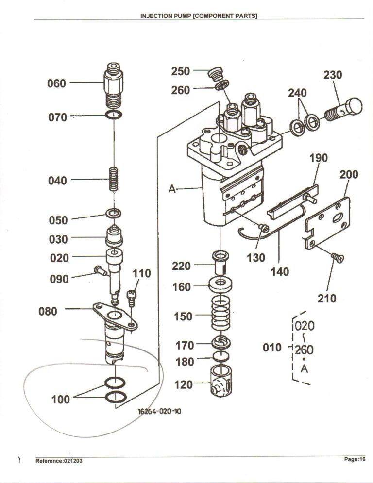 Kubota Fuel Injection Pump Diagram Headcontrolsystem