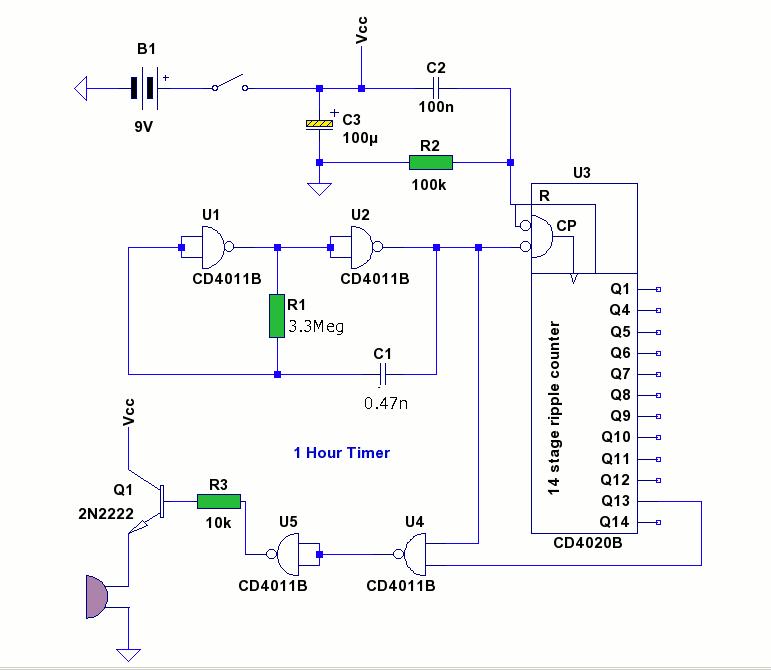 24 Hour Timer Circuit Diagram 46