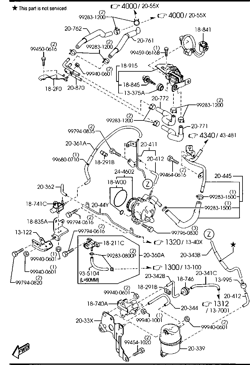 Mazda 6 Engine Parts Diagram 1