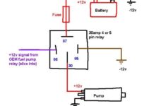 4 Pin Relay Wiring Diagram For Lights