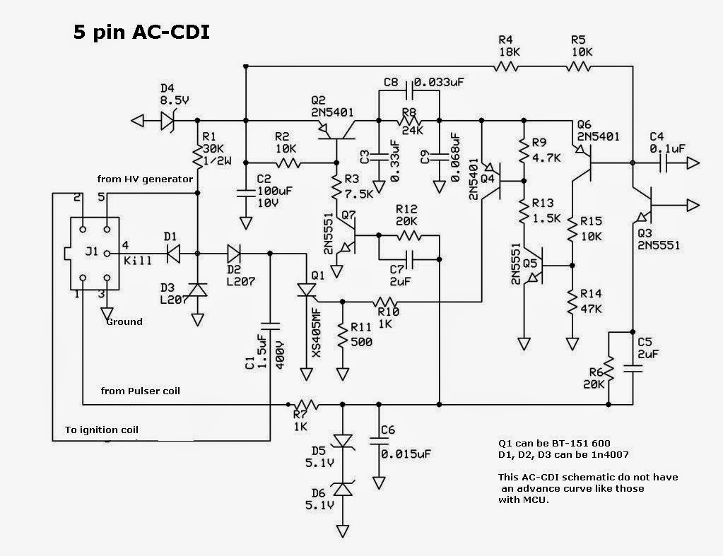 Cdi Unit Circuit Diagram 73