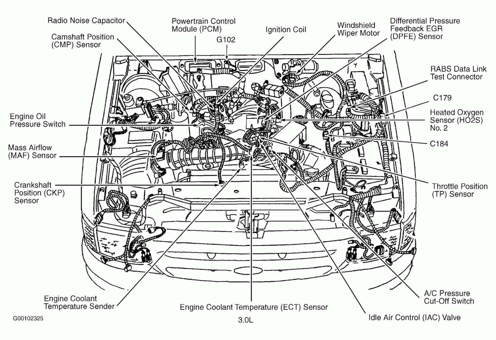 4.3 Vortec Parts Diagram 1