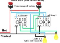 Push Button Switch Circuit Diagram