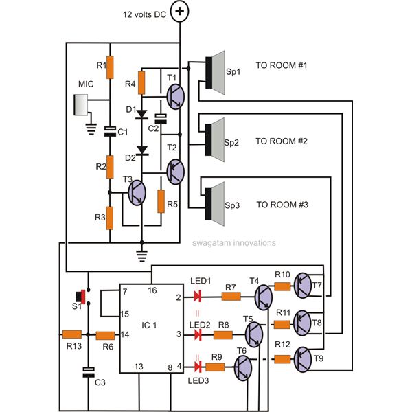 Intercom System Wiring Diagram 64