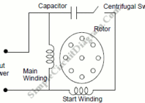 Capacitor Start Induction Run Motor Diagram