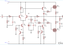 Mosfet Audio Amplifier Circuit Diagram