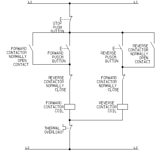 Motor Control Circuit Diagram 1