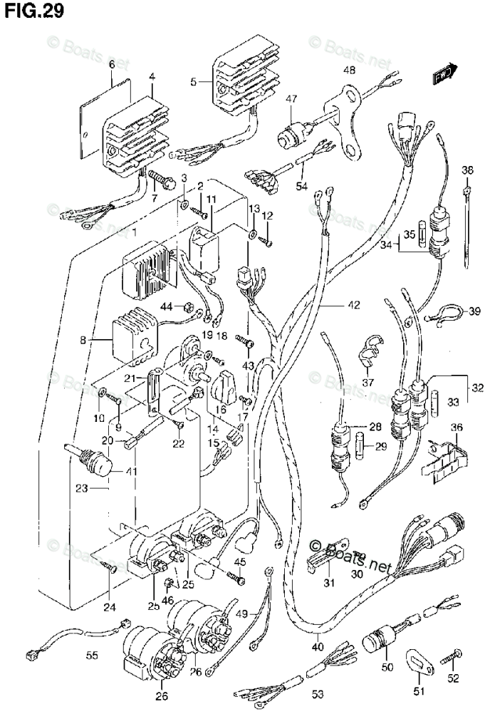 Suzuki Outboard Control Box Diagram 1