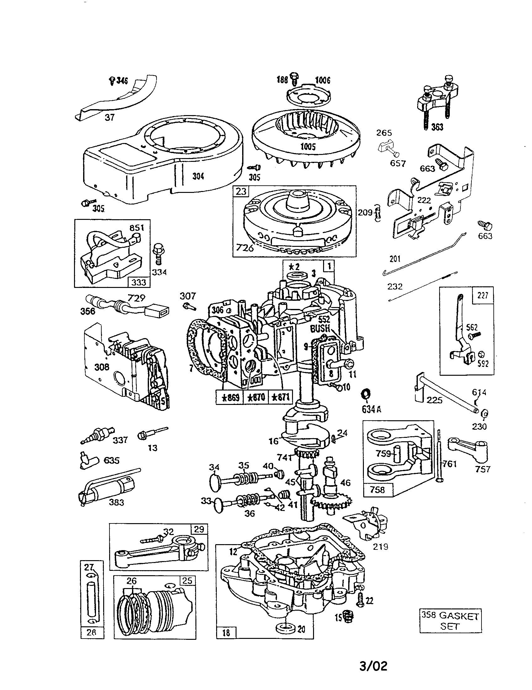 17 Hp Briggs And Stratton Engine Parts Diagram 1