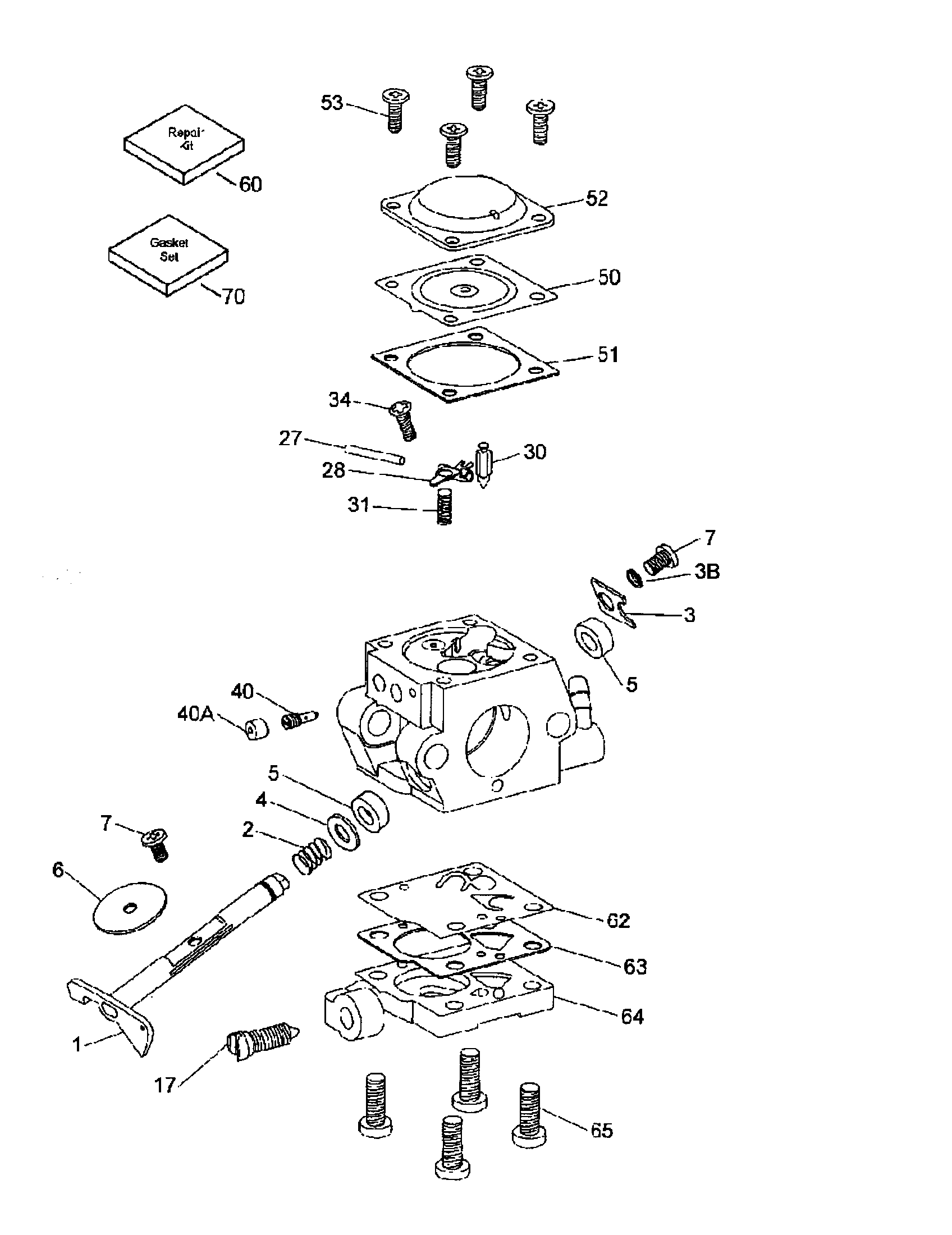 Tecumseh Tc Ii Carburetor Diagram 1