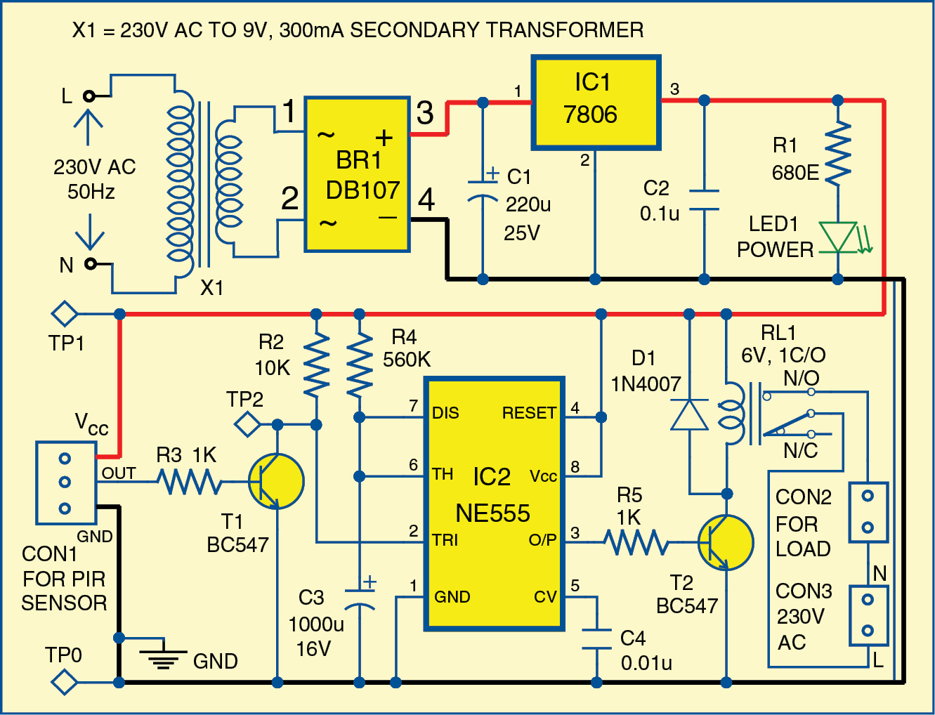 Timer Circuit Diagram 19