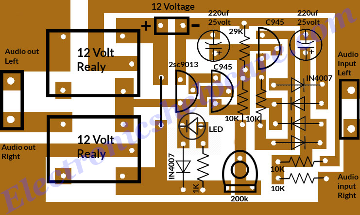 Speaker Protection Circuit Diagram 1