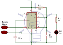 Touch Sensor Circuit Diagram
