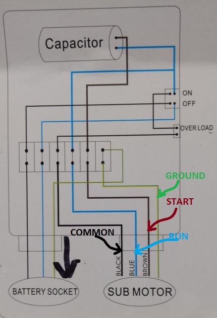 Water Pump Wiring Diagram Single Phase 1