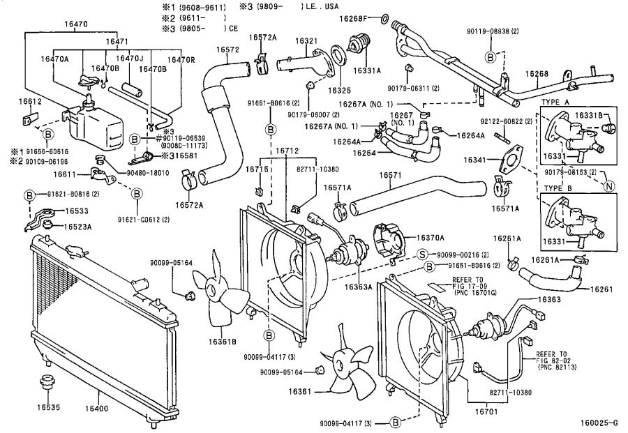 2001 Toyota Camry Engine Diagram 1