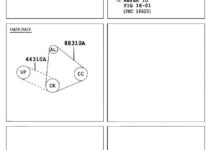 2004 Toyota Highlander V6 Serpentine Belt Diagram