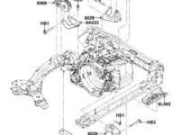 2006 Ford Escape Motor Mount Diagram