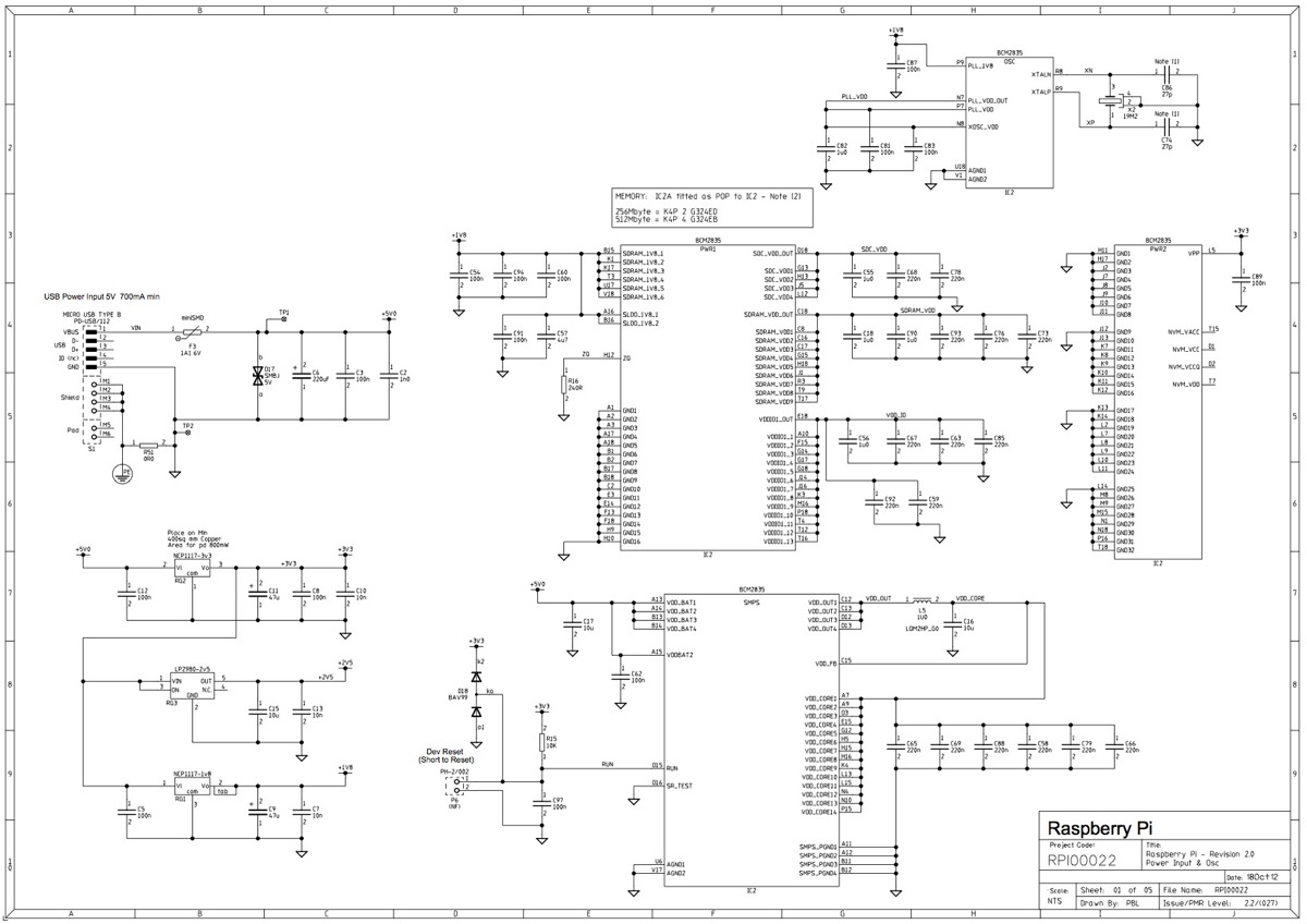 Raspberry Pi Circuit Diagram 1
