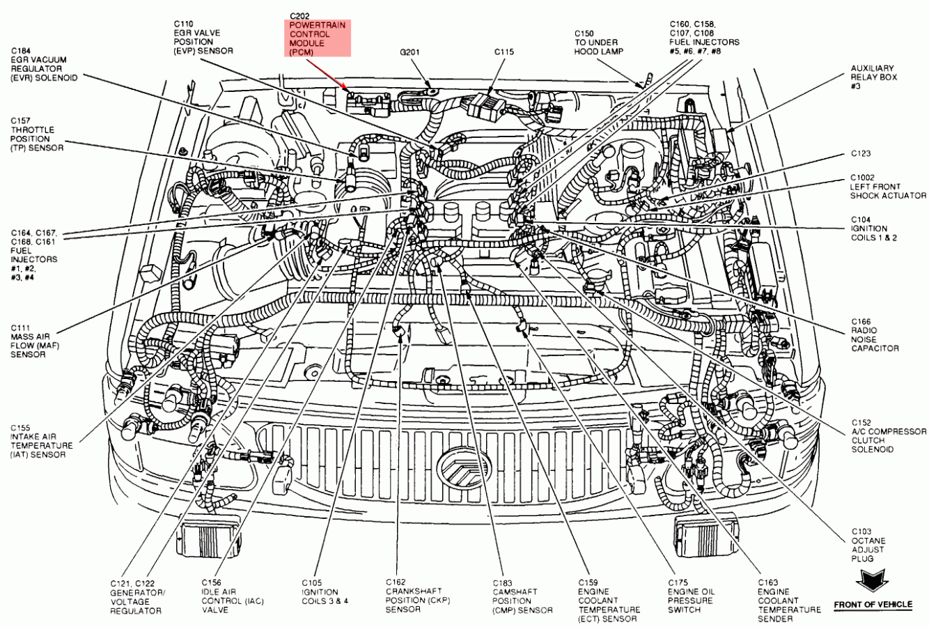 2012 Ford Focus Engine Diagram 1