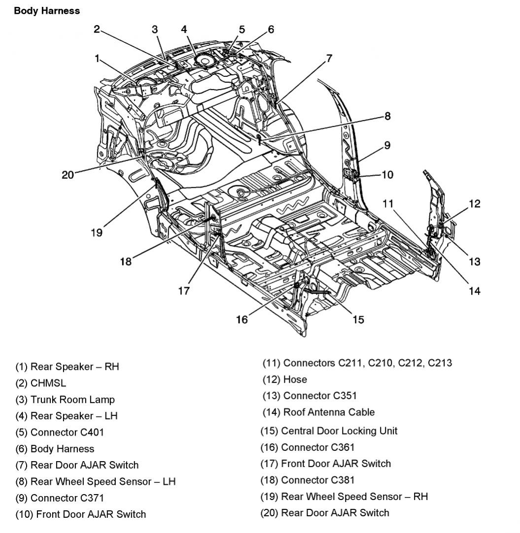 2009 Chevy Aveo Engine Diagram 1