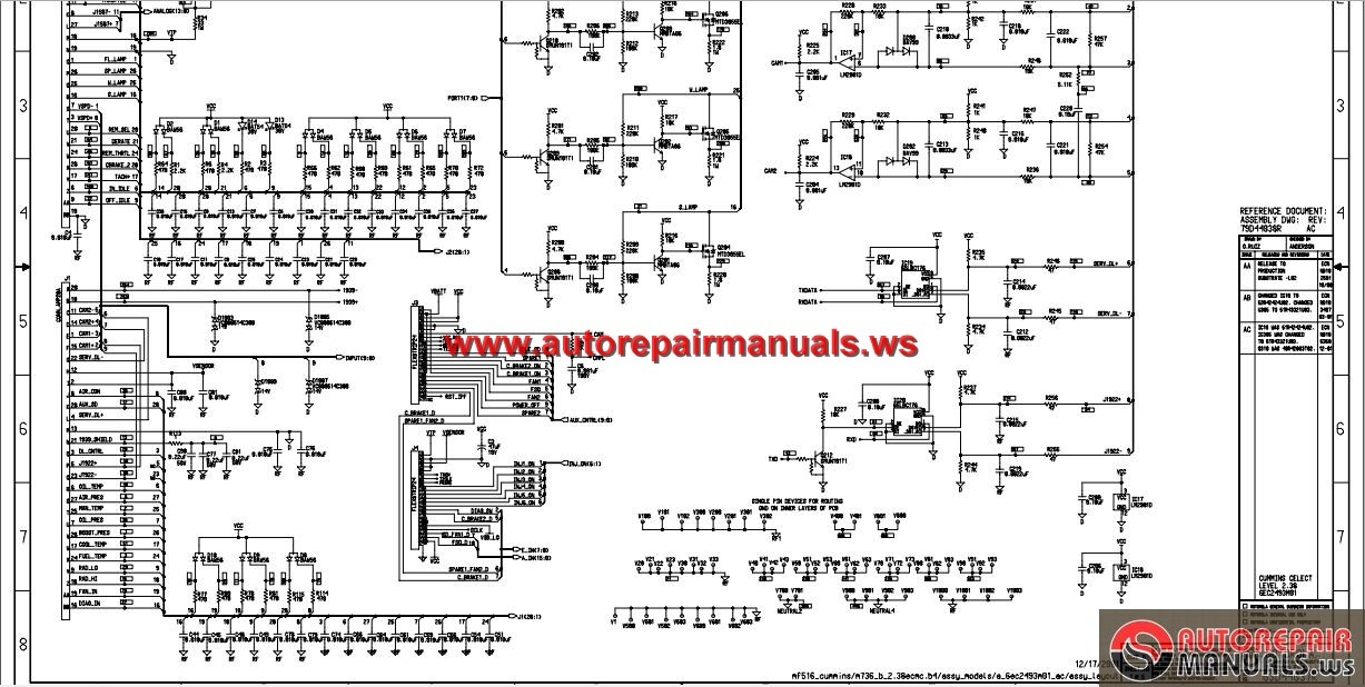 Cummins M11 Air Compressor Diagram 1