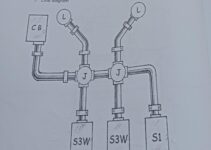 Schematic Diagram Of Two Bulbs Controlled By Single Pole Switch
