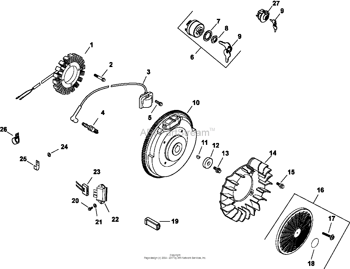 Kohler Engine Parts Diagram 46