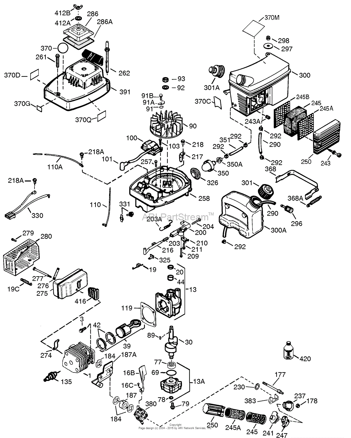 Tecumseh Tc300 Carburetor Diagram 1