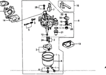 Honda Gx240 Parts Diagram