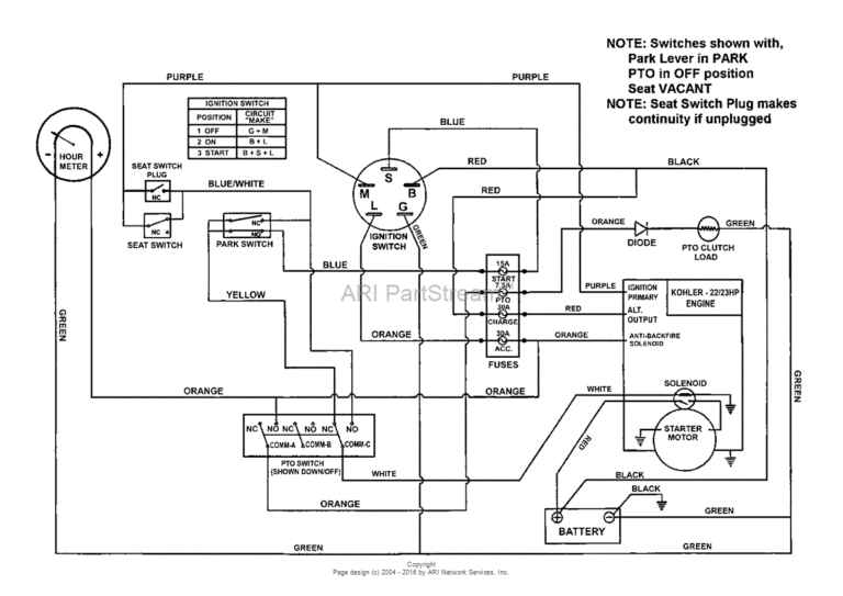 Kohler Charging System Diagram Headcontrolsystem