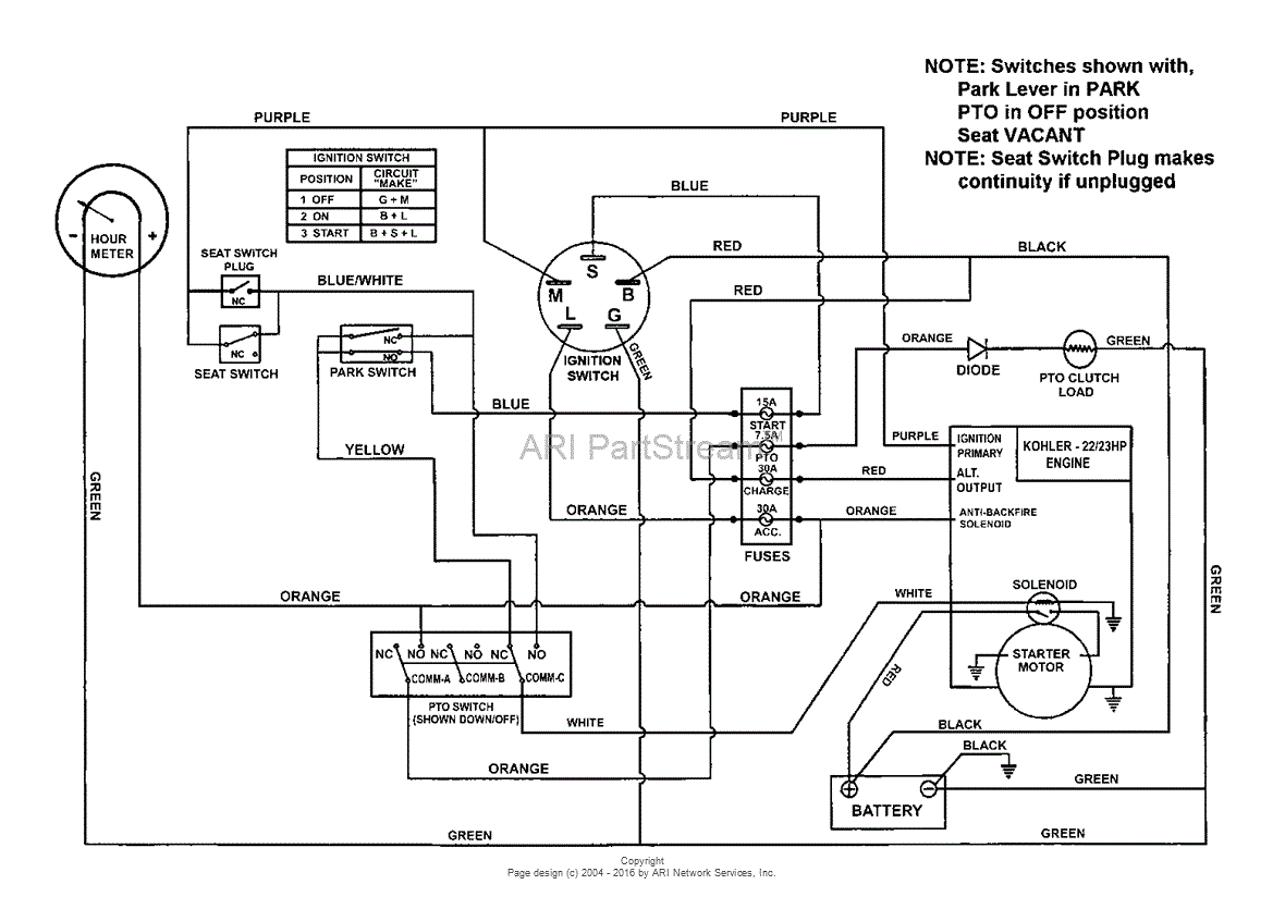 Kohler Charging System Diagram 1