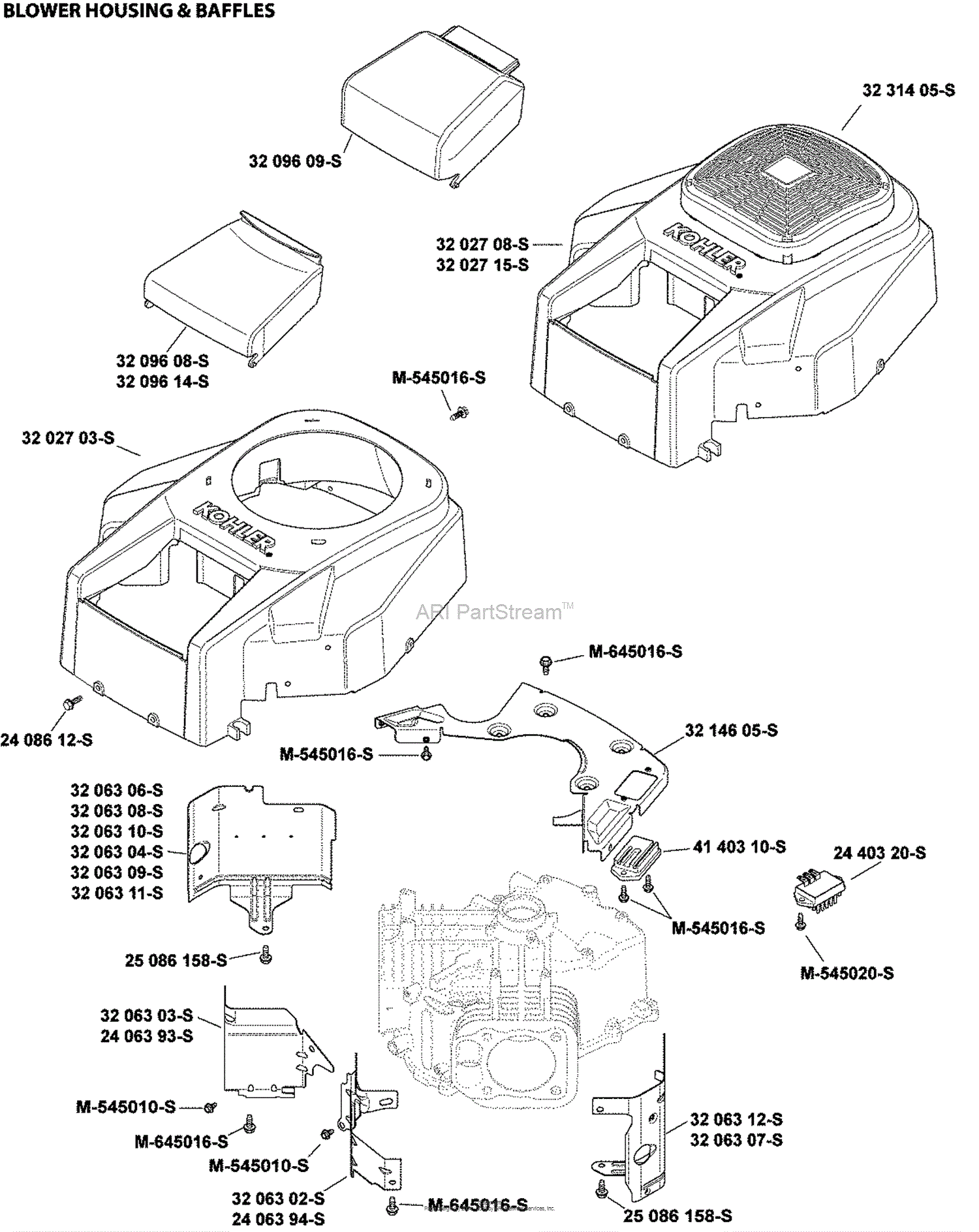 19 Hp Kohler Engine Parts Diagram 1