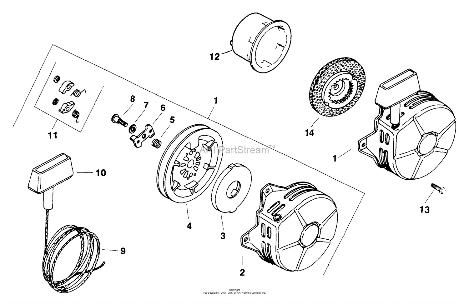 Kohler Starter Parts Diagram 10