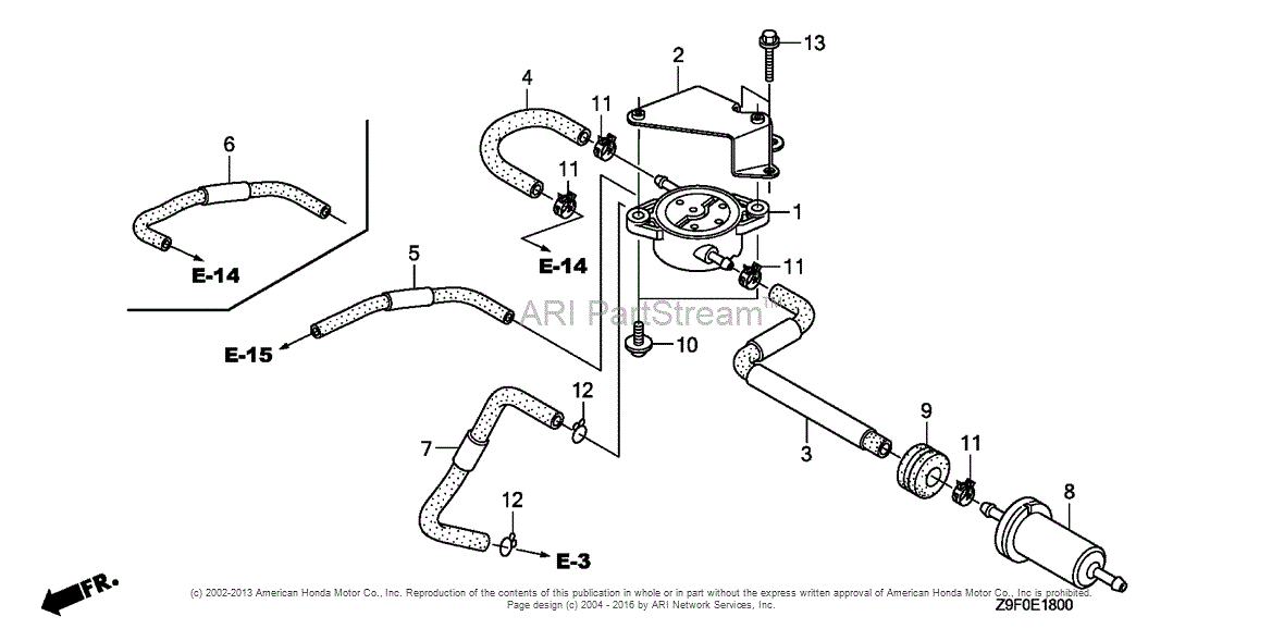 Small Engine Fuel Pump Diagram 1