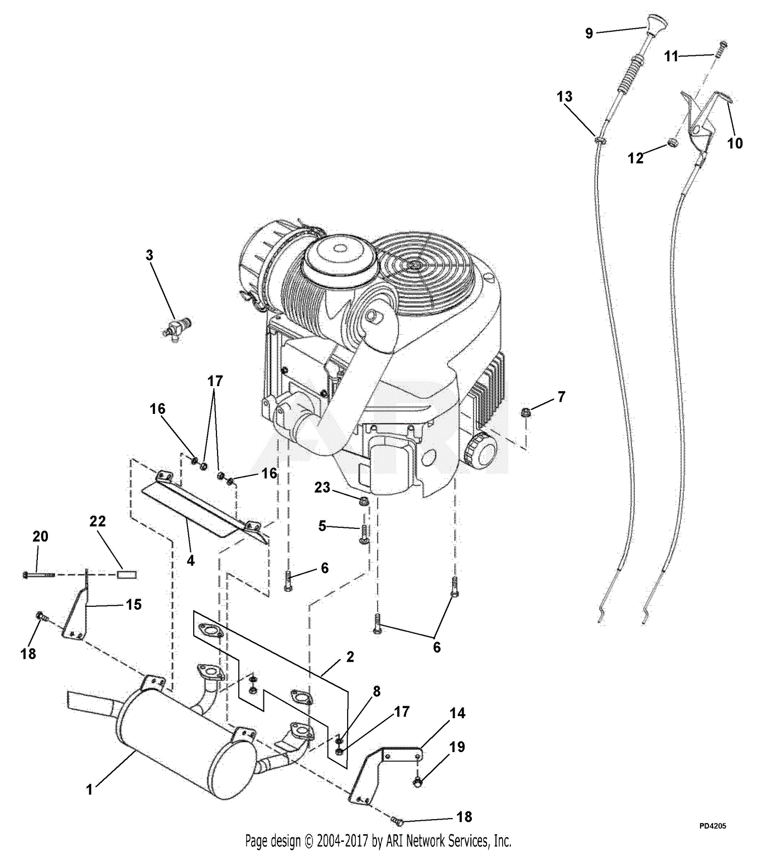 25 Hp Kawasaki Engine Parts Diagram 1