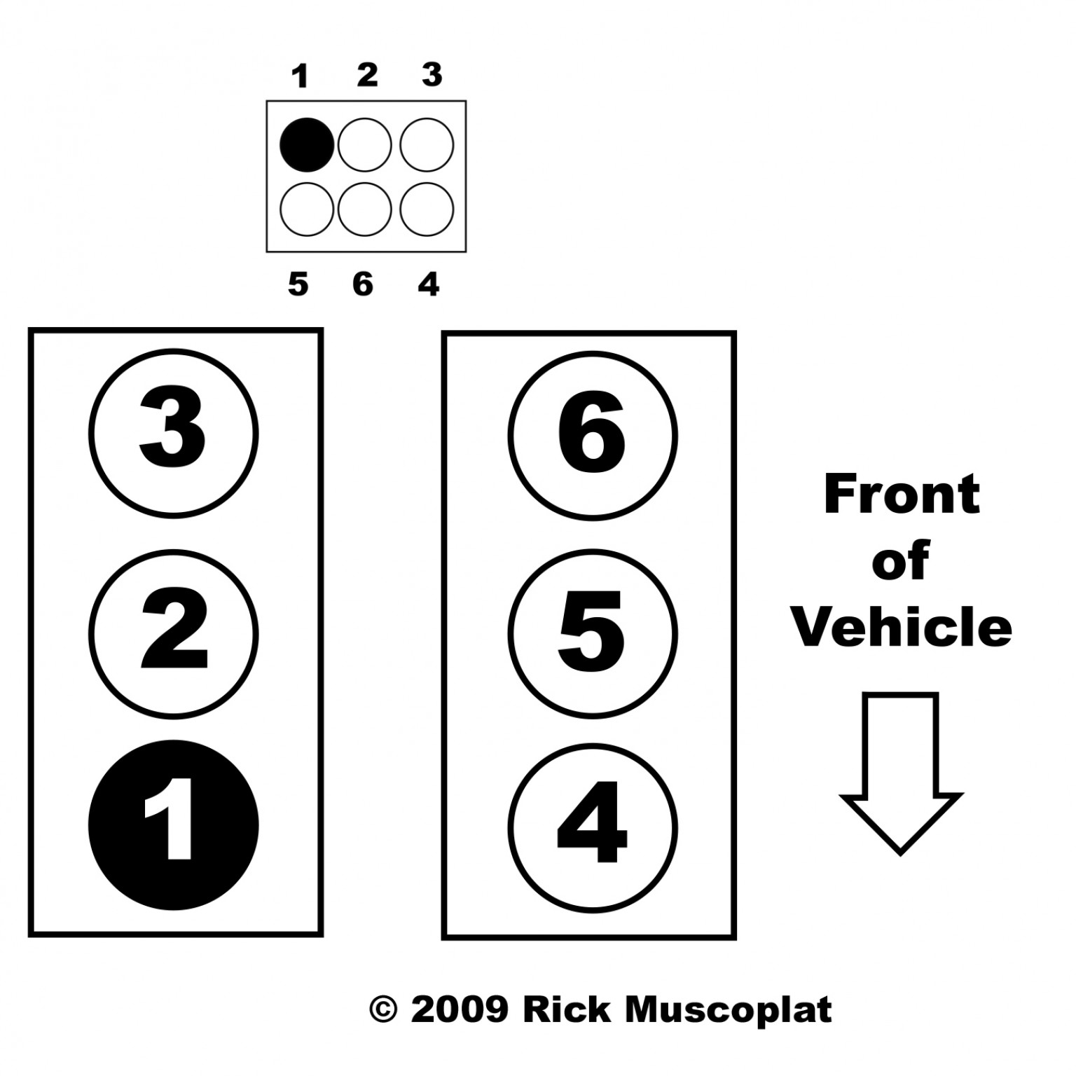 2006 Mustang V6 Spark Plug Wire Diagram 1
